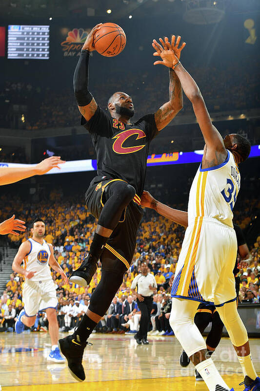 Lebron James Poster featuring the photograph Lebron James #18 by Jesse D. Garrabrant