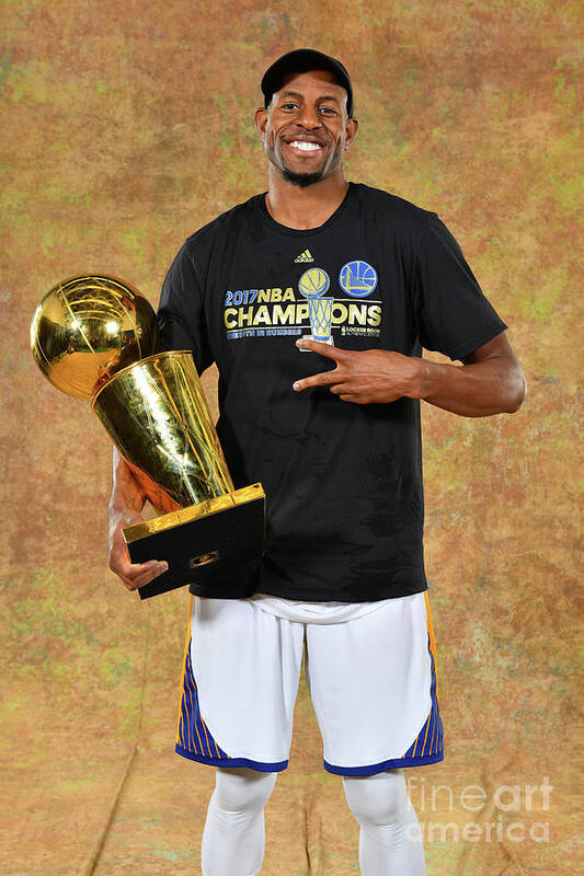 Andre Iguodala Poster featuring the photograph Andre Iguodala #2 by Jesse D. Garrabrant
