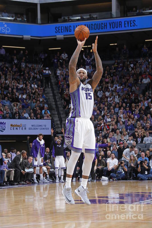 Demarcus Cousins Poster featuring the photograph Demarcus Cousins #2 by Rocky Widner