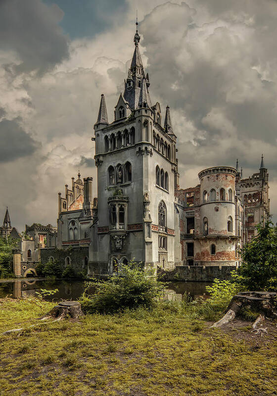 Castle Poster featuring the photograph Forgotten castle #2 by Jaroslaw Blaminsky