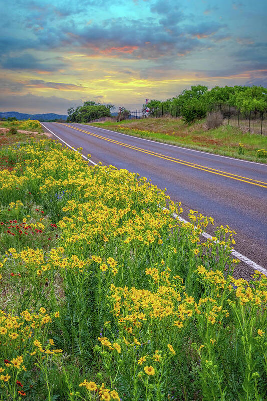 Texas Hill Country Poster featuring the photograph Golden Moments #2 by Lynn Bauer