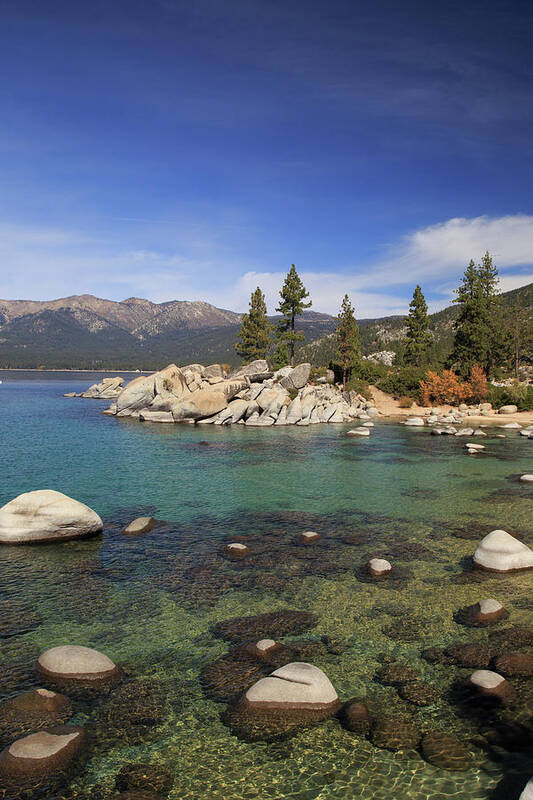Lake Tahoe Poster featuring the photograph Sand Bay, Lake Tahoe #2 by Paul Schultz
