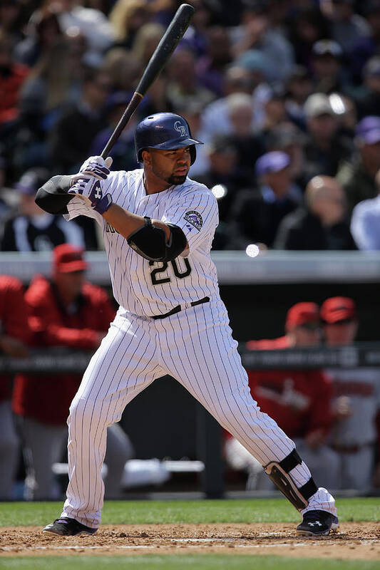 Baseball Catcher Poster featuring the photograph Wilin Rosario #2 by Doug Pensinger