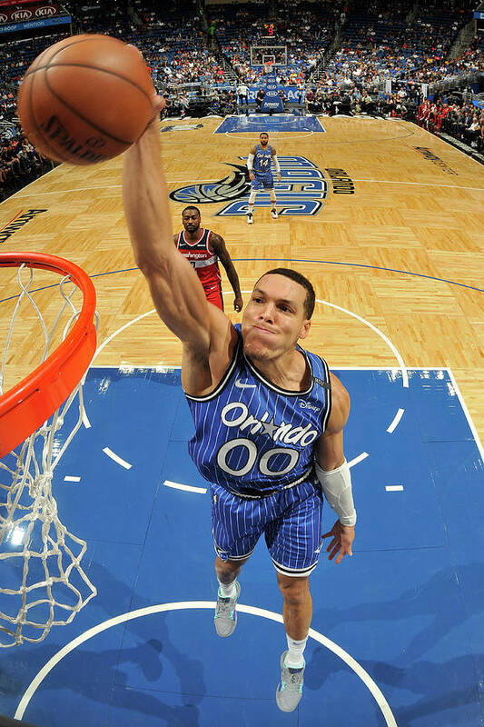 Aaron Gordon Poster featuring the photograph Aaron Gordon #24 by Fernando Medina