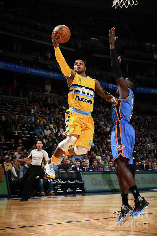 Jameer Nelson Poster featuring the photograph Jameer Nelson #3 by Garrett Ellwood