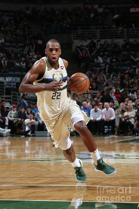 Khris Middleton Poster featuring the photograph Khris Middleton #3 by Gary Dineen