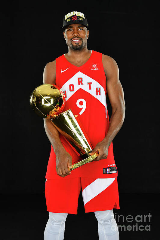 Serge Ibaka Poster featuring the photograph Serge Ibaka by Jesse D. Garrabrant