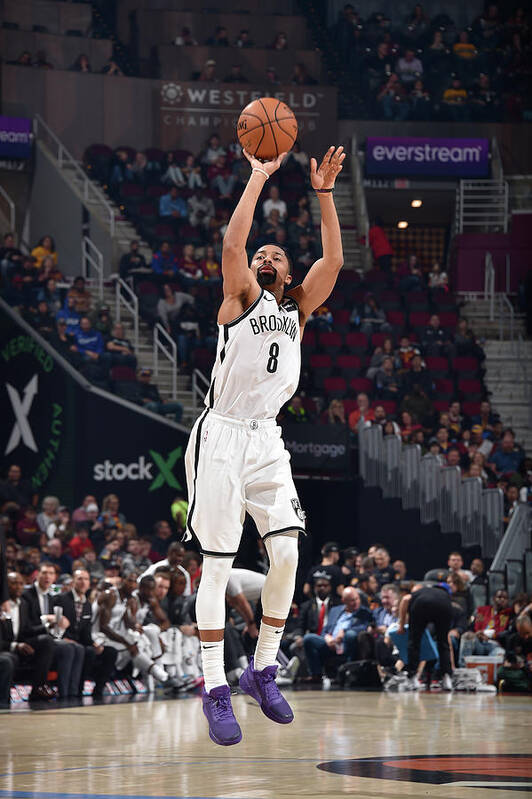 Spencer Dinwiddie Poster featuring the photograph Spencer Dinwiddie #3 by David Liam Kyle