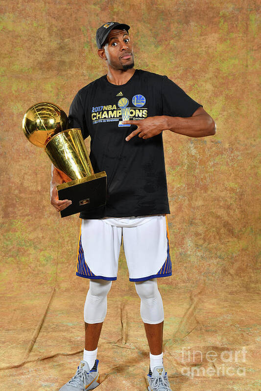 Andre Iguodala Poster featuring the photograph Andre Iguodala #4 by Jesse D. Garrabrant
