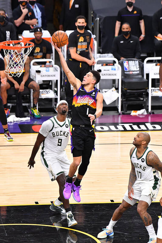 Devin Booker Poster featuring the photograph Devin Booker #5 by Jesse D. Garrabrant