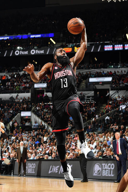 James Harden Poster featuring the photograph James Harden by Jesse D. Garrabrant