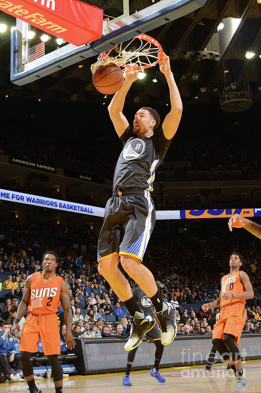 Klay Thompson Poster featuring the photograph Klay Thompson #5 by Noah Graham