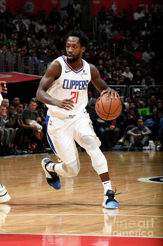 Patrick Beverley Poster featuring the photograph Patrick Beverley by Andrew D. Bernstein