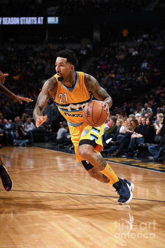 Wilson Chandler Poster featuring the photograph Wilson Chandler #5 by Garrett Ellwood