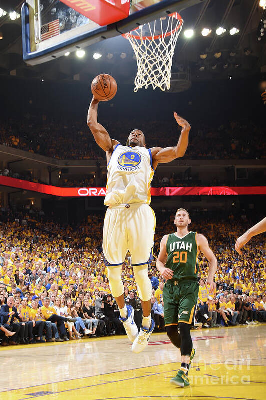 Andre Iguodala Poster featuring the photograph Andre Iguodala #6 by Andrew D. Bernstein