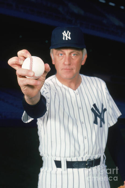 1980-1989 Poster featuring the photograph Phil Niekro #6 by Rich Pilling