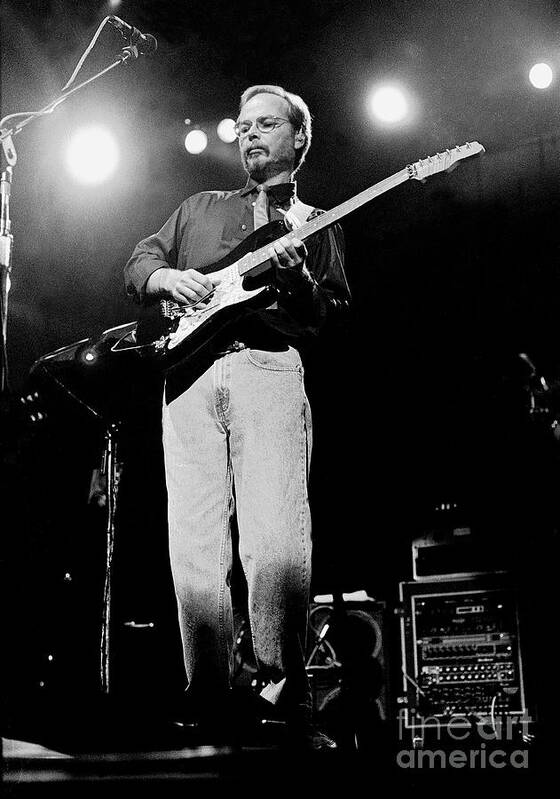 Musician Poster featuring the photograph Walter Becker - Steely Dan #6 by Concert Photos