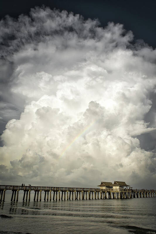 Naples Beach Poster featuring the photograph 6682 by Bill Martin