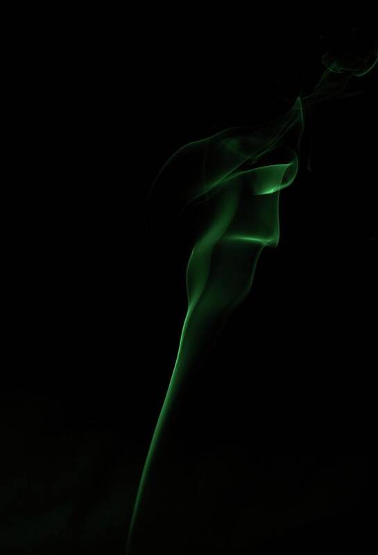 Smoke Poster featuring the photograph Beauty in smoke #7 by Martin Smith