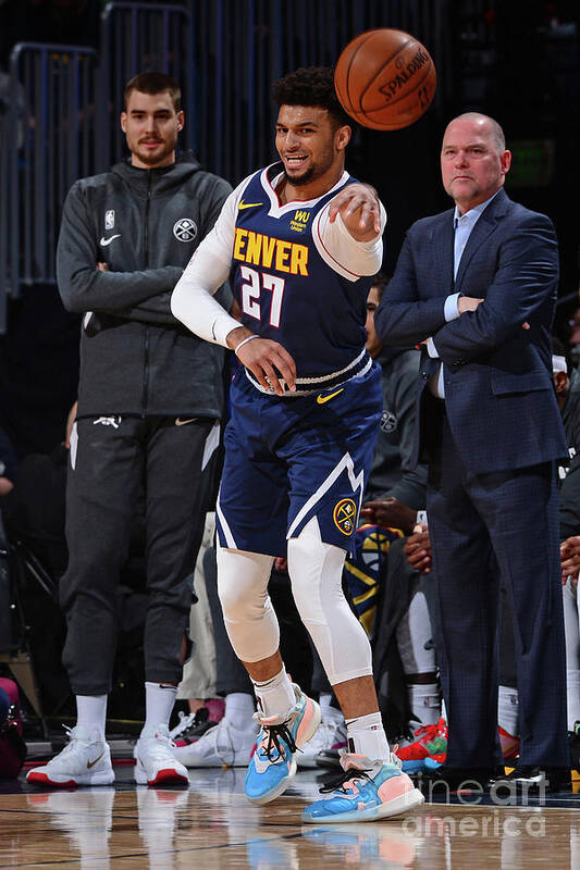 Jamal Murray Poster featuring the photograph Jamal Murray #7 by Bart Young