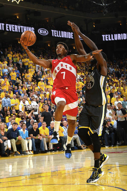 Kyle Lowry Poster featuring the photograph Kyle Lowry #7 by Andrew D. Bernstein