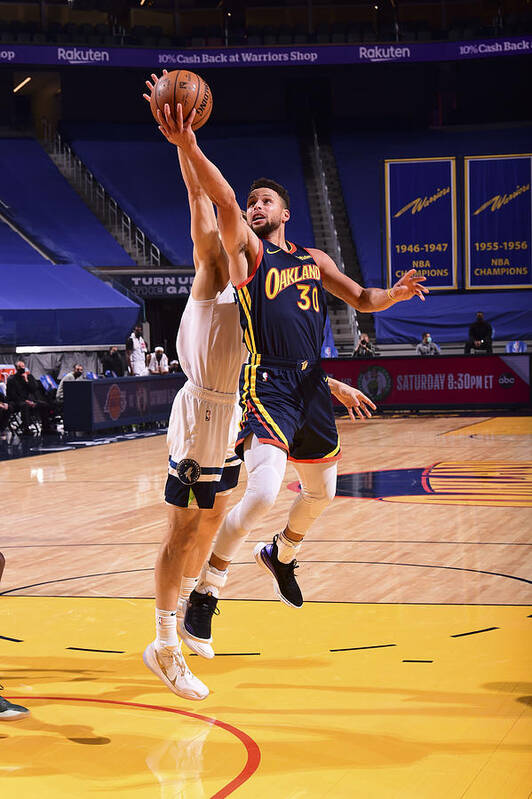 Stephen Curry Poster featuring the photograph Stephen Curry #72 by Noah Graham