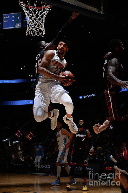 Jamal Murray Poster featuring the photograph Jamal Murray #9 by Bart Young