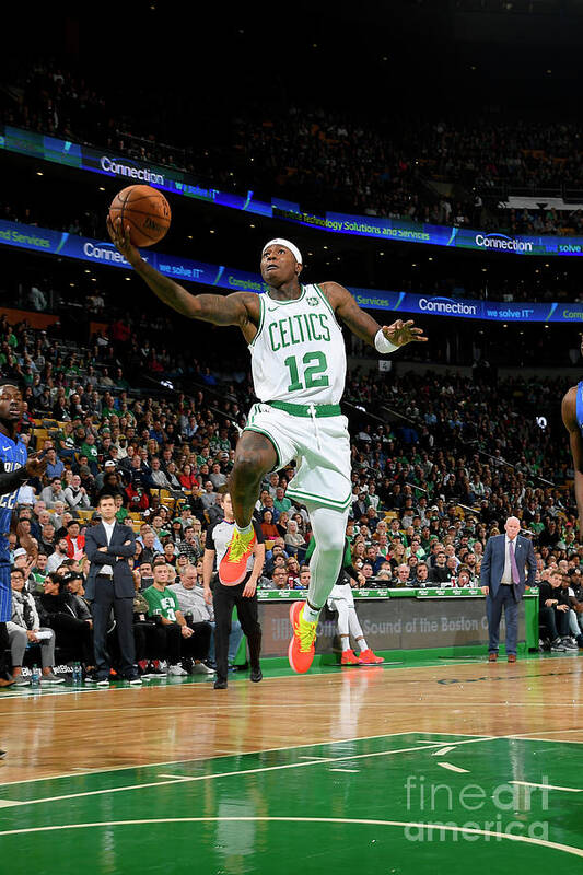 Terry Rozier Poster featuring the photograph Terry Rozier #9 by Brian Babineau