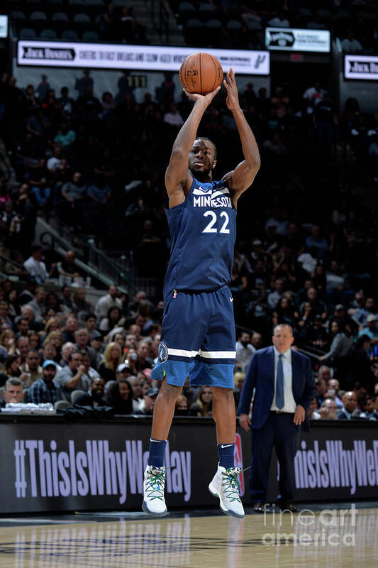 Andrew Wiggins Poster featuring the photograph Andrew Wiggins by Mark Sobhani