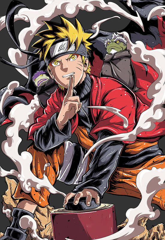 Angry Naruto Poster