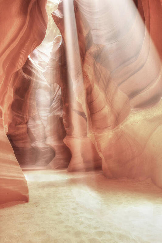 Antelope Poster featuring the photograph Antelope Canyon by Lori Deiter
