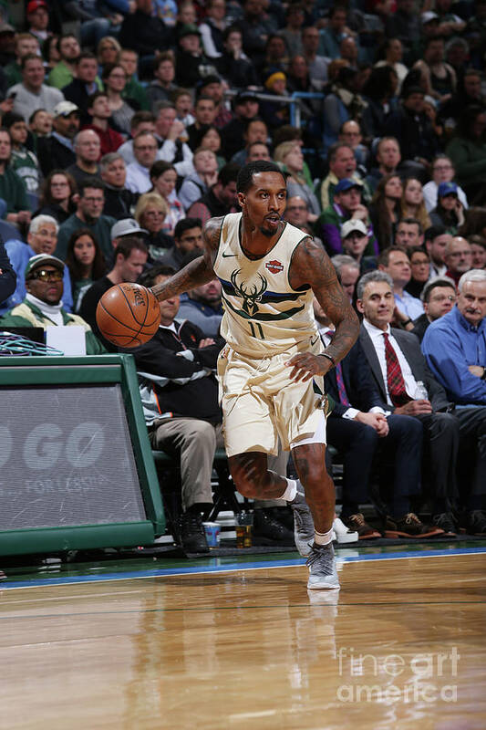 Brandon Jennings Poster featuring the photograph Brandon Jennings by Gary Dineen