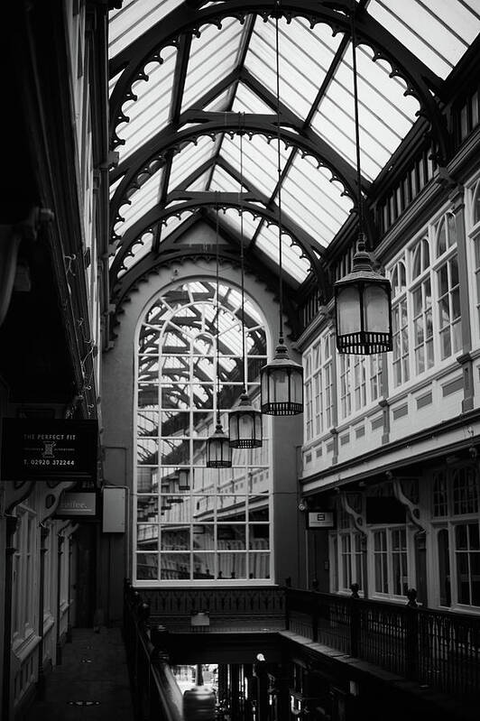 Cardiff Poster featuring the photograph Castle Arcade by Gavin Lewis