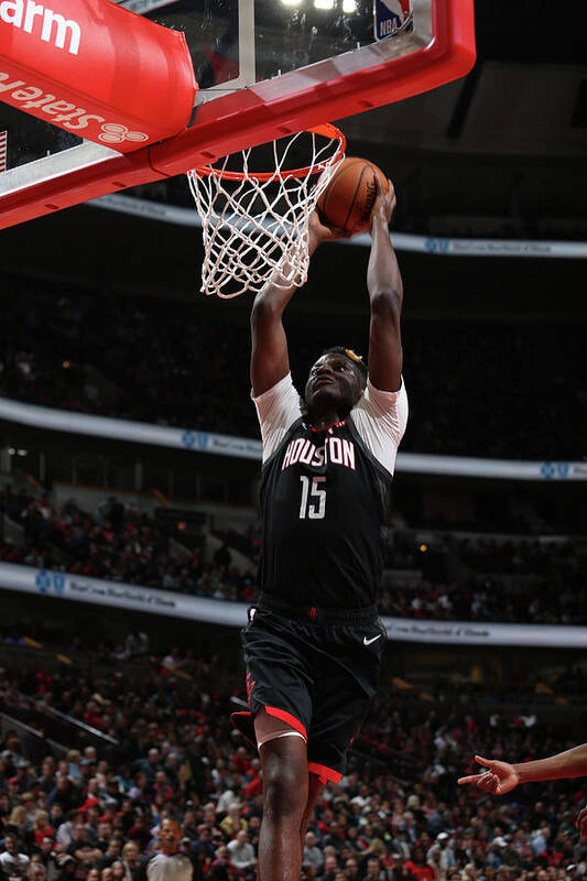 Clint Capela Poster featuring the photograph Clint Capela by Gary Dineen