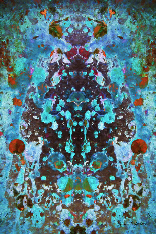 Digital Poster featuring the photograph Color Abstraction IV by David Gordon