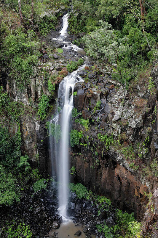 Daggs Poster featuring the photograph Daggs Falls by Nicholas Blackwell
