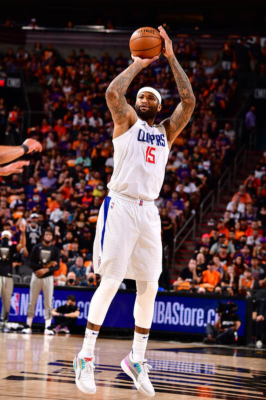 Demarcus Cousins Poster featuring the photograph Demarcus Cousins by Barry Gossage