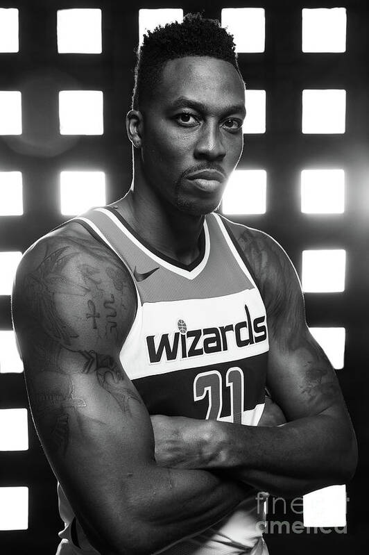Dwight Howard Poster featuring the photograph Dwight Howard by Stephen Gosling