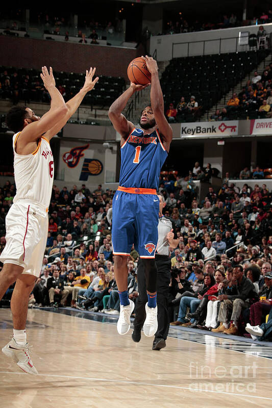 Emmanuel Mudiay Poster featuring the photograph Emmanuel Mudiay by Ron Hoskins