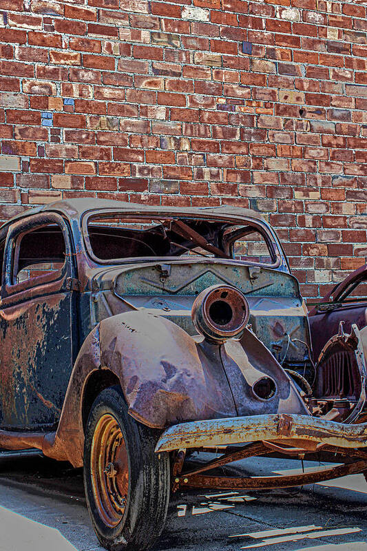 Bricks Poster featuring the photograph Rust in Goodland by Lynn Sprowl