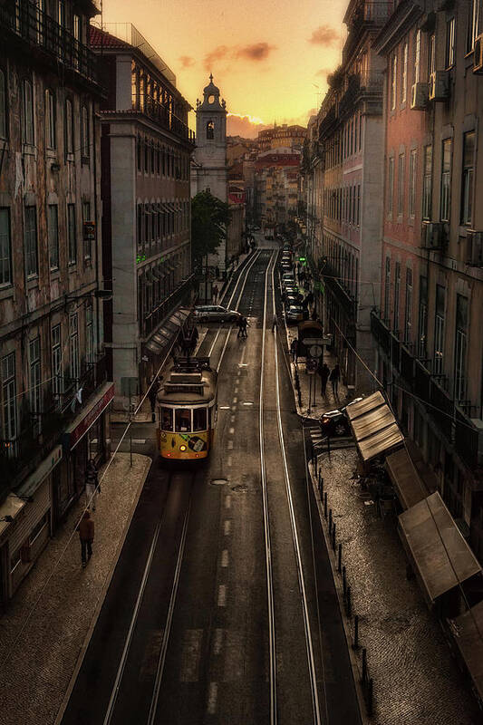 Tram12 Poster featuring the photograph From Above by Jorge Maia