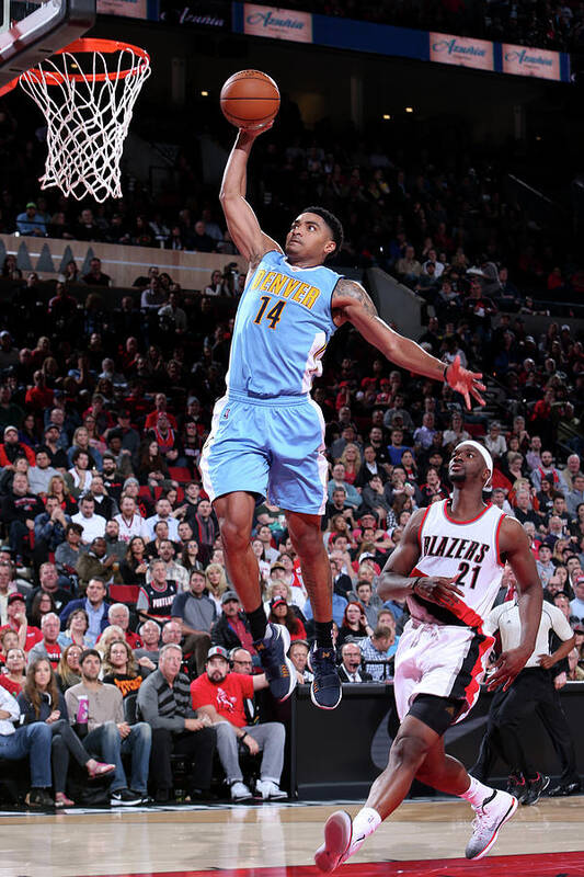 Gary Harris Poster featuring the photograph Gary Harris by Sam Forencich