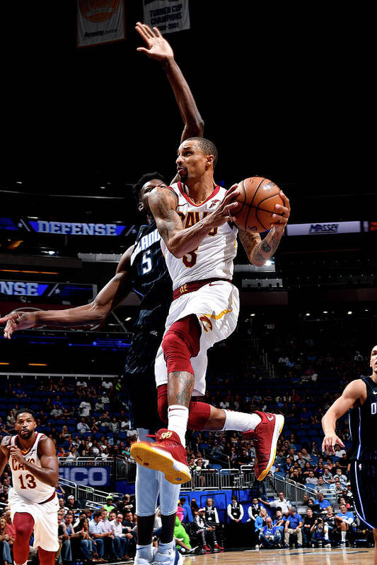 George Hill Poster featuring the photograph George Hill by Fernando Medina