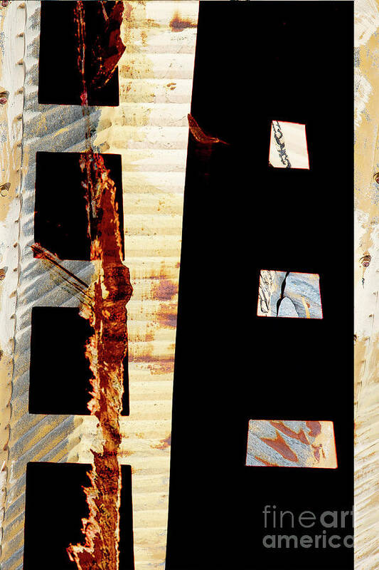 Buildings Poster featuring the photograph Graphic Grunge by Marilyn Cornwell