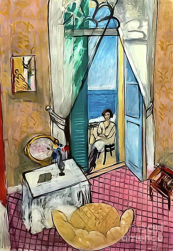 Interior at Nice by Henri Matisse 1920 Poster