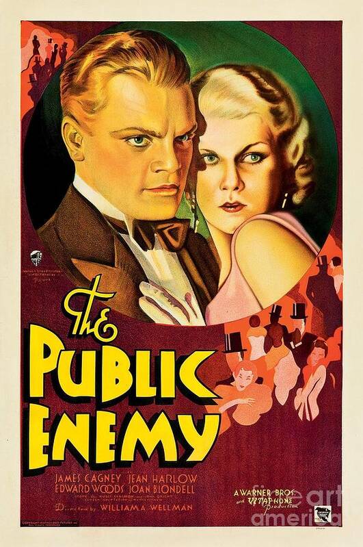 James Poster featuring the photograph James Cagney by Action