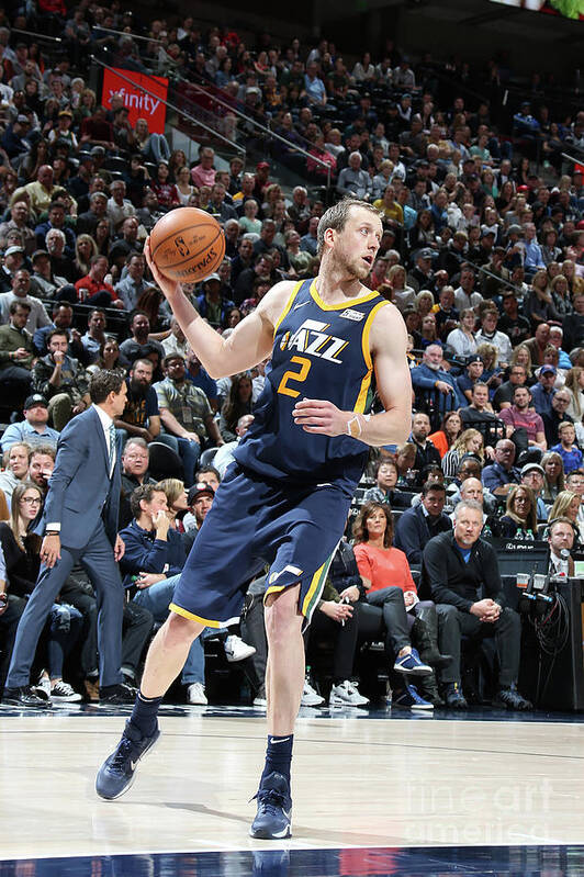 Joe Ingles Poster featuring the photograph Joe Ingles by Melissa Majchrzak