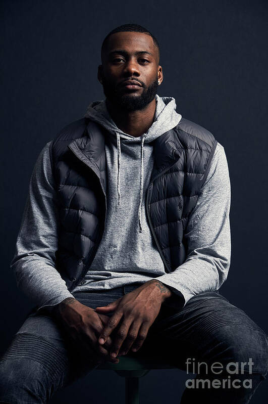 Jonathan Simmons Poster featuring the photograph Jonathon Simmons by Jennifer Pottheiser