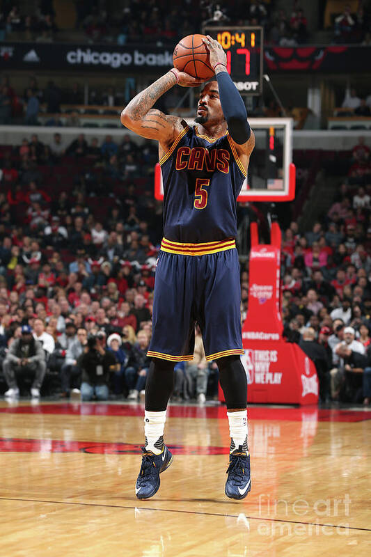Jr Smith Poster featuring the photograph J.r. Smith by David Sherman