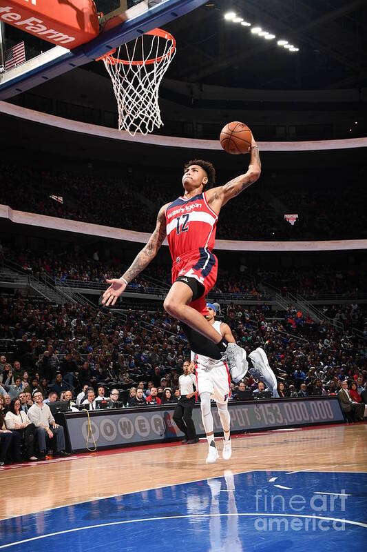 Kelly Oubre Jr Poster featuring the photograph Kelly Oubre by Chris Schwegler